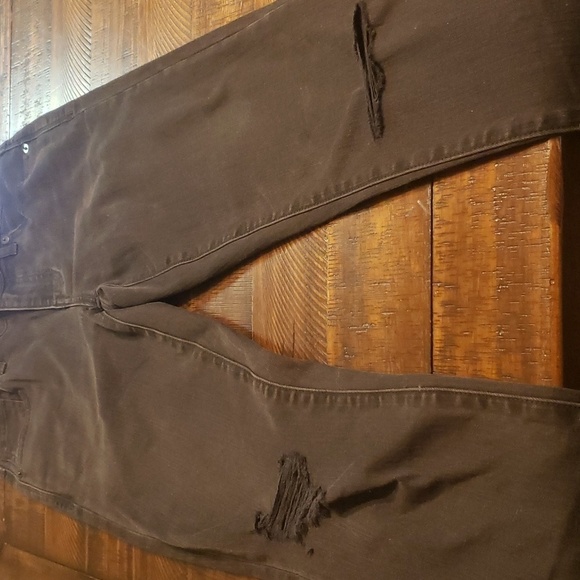 Madewell 9-Inch High Waist Skinny Jeans in Black Sea - Picture 7 of 10